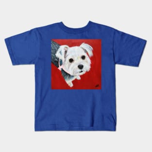 Ruthie the Yorkie Mix Kids T-Shirt